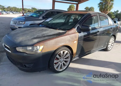 2009 Mitsubishi Lancer Gts z USA, uszkodzony, nr VIN JA3AU86WX9U031151